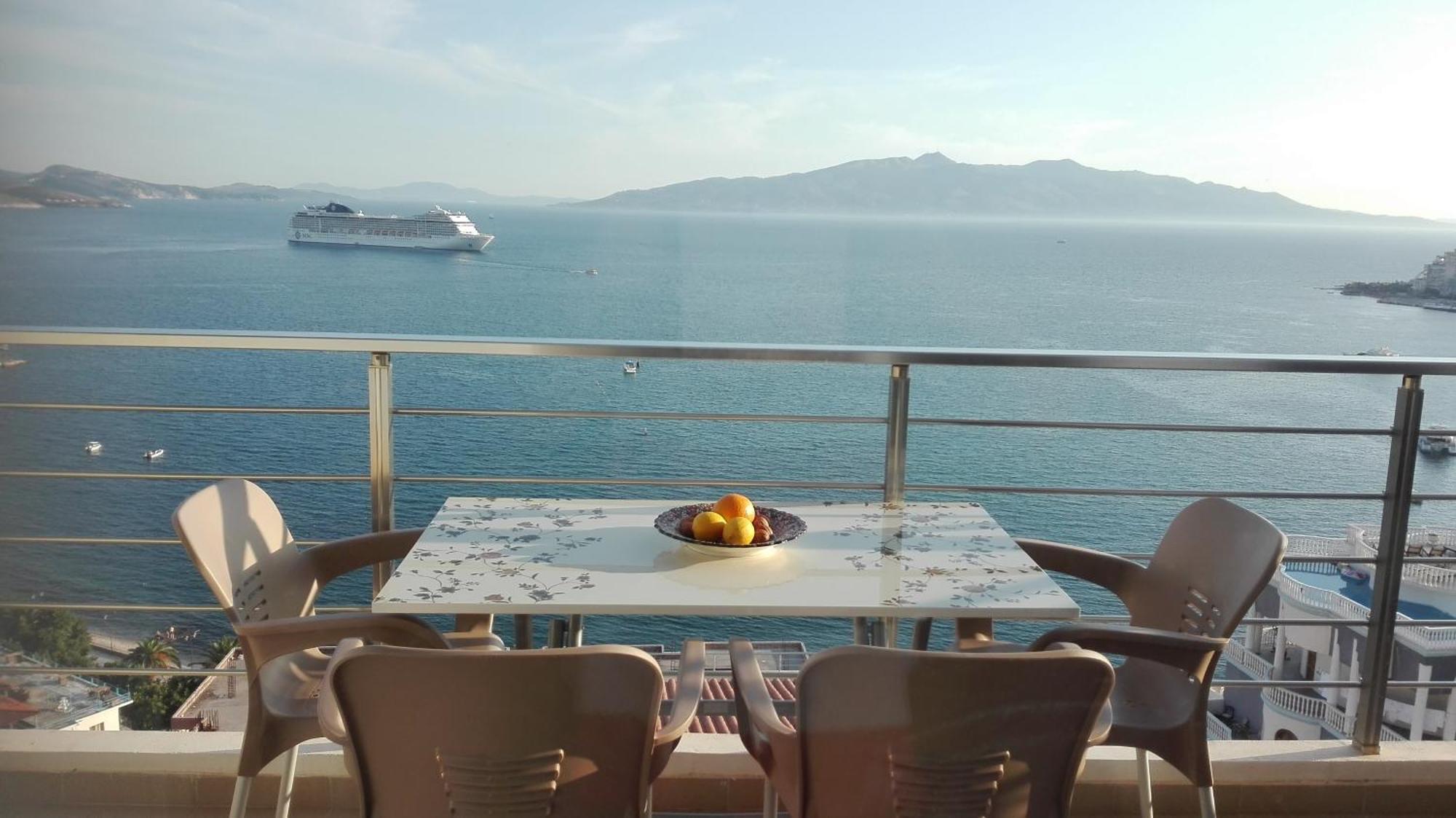 Bay View Apartment Saranda Kültér fotó