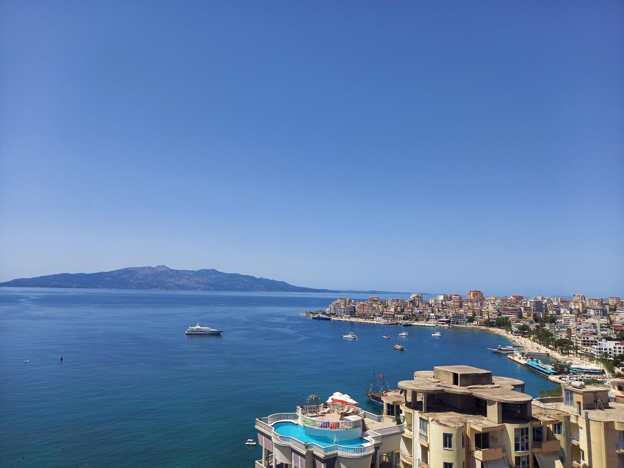 Bay View Apartment Saranda Kültér fotó