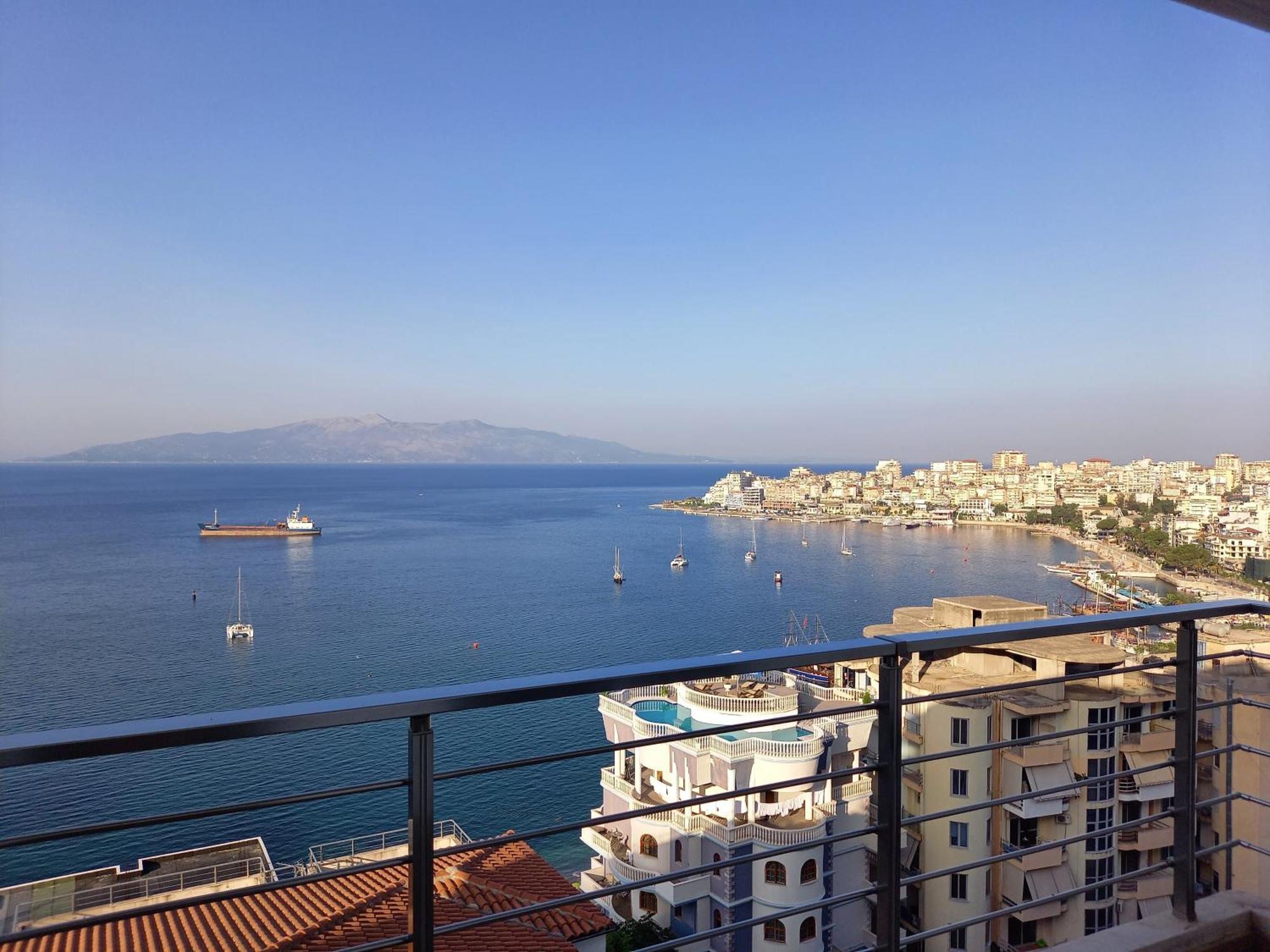 Bay View Apartment Saranda Kültér fotó