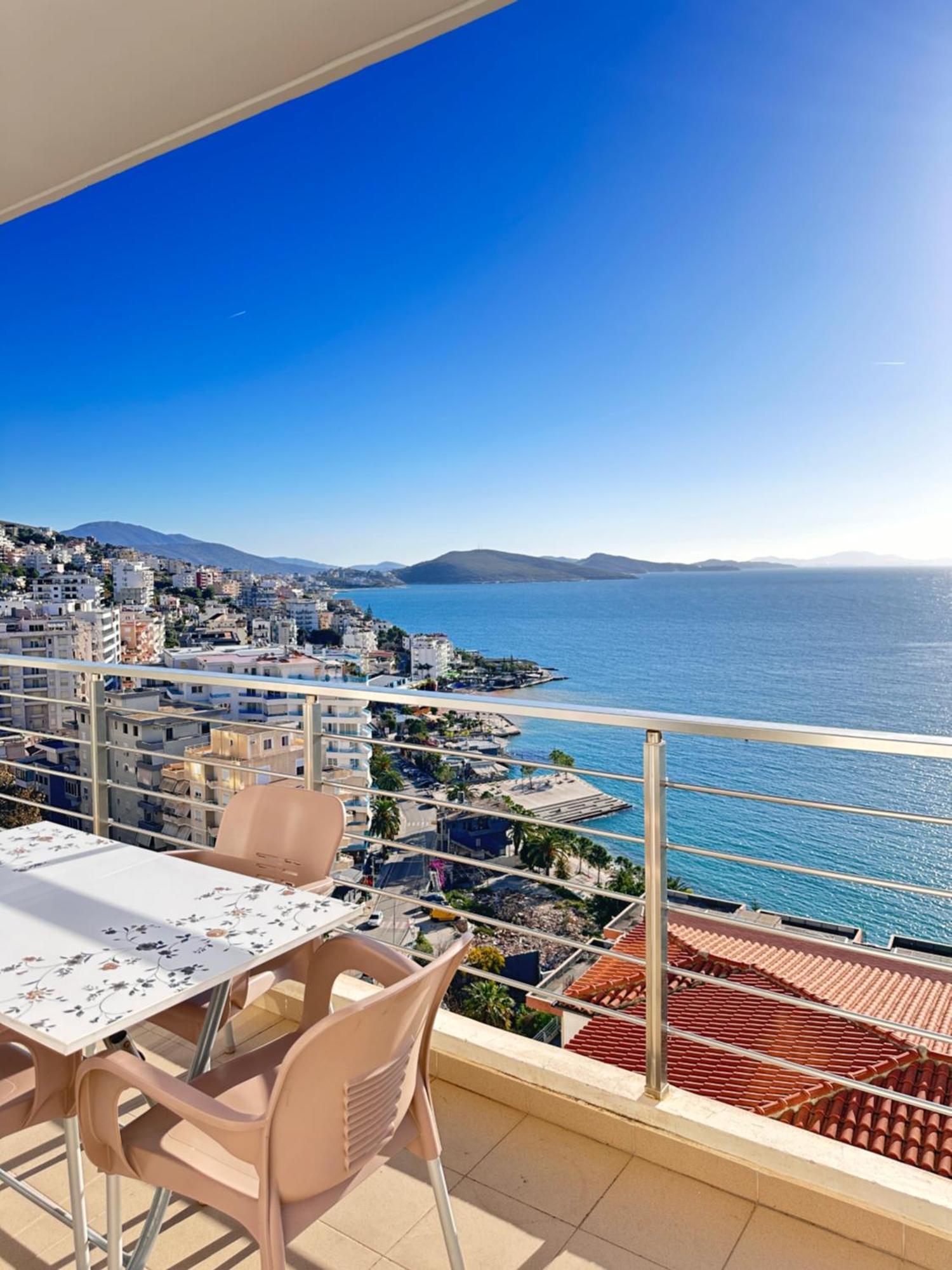 Bay View Apartment Saranda Kültér fotó