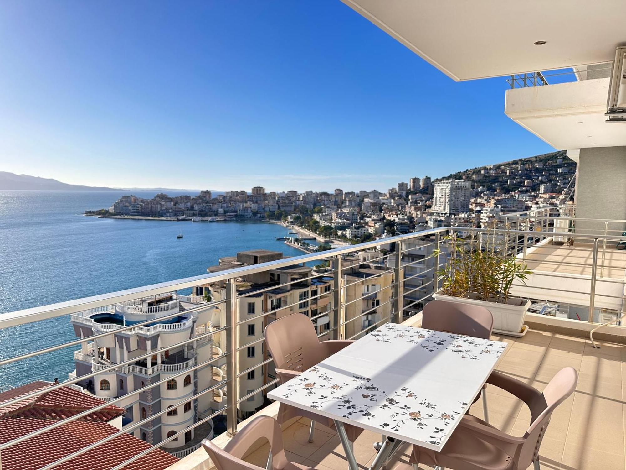 Bay View Apartment Saranda Kültér fotó
